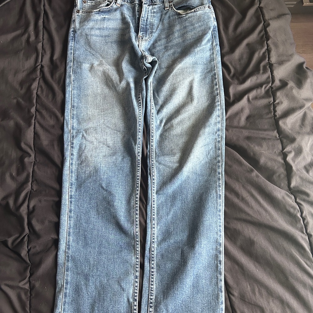 Hollister Blue Straight Leg Jeans Classic Style